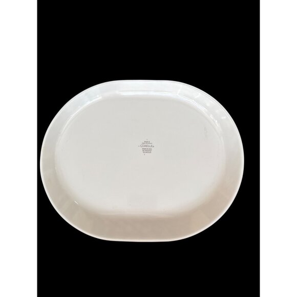 Corelle Chutney Garland Swirl 12.25" Oval Serving Platter Made in USA #1 - Picture 2 of 6